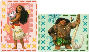 Broderipakning - kort 2 stk. - Disney Moana