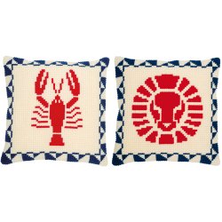 Broderipakning - Stjernetegn - 12 forskellige