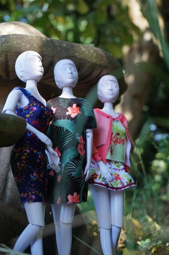 Mannequin dukke til Dress Your Doll - Str. 29 cm.