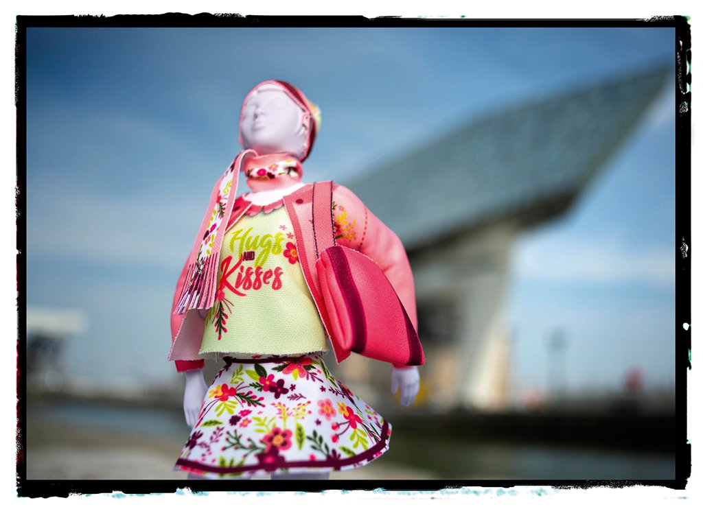 Mannequin dukke til Dress Your Doll - Str. 29 cm.