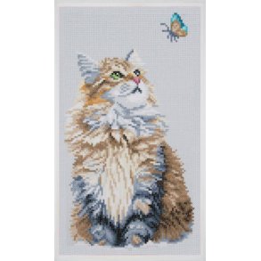 Diamond Painting kit - Skov kat