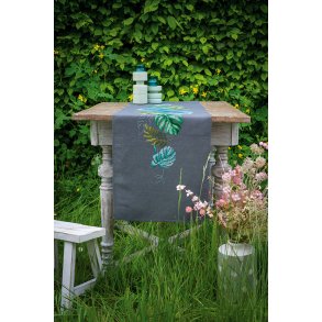 Broderi pakning - bordlber - Botaniske blade