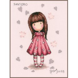 Broderipakning - Billede - Gorjuss Little Love - Santoro