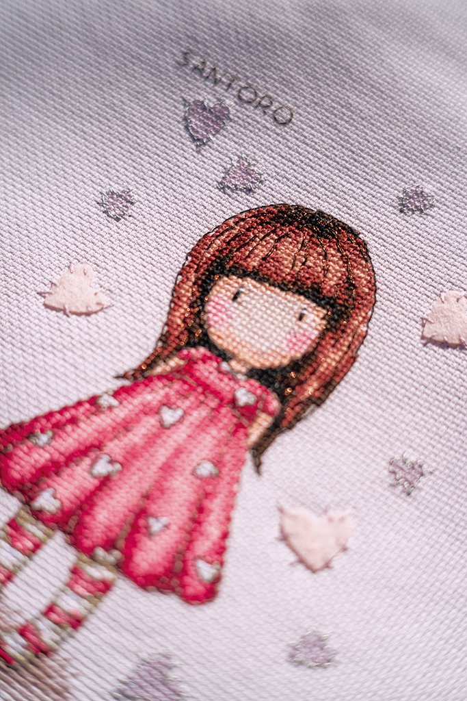 Broderipakning - Billede - Gorjuss Little Love - Santoro