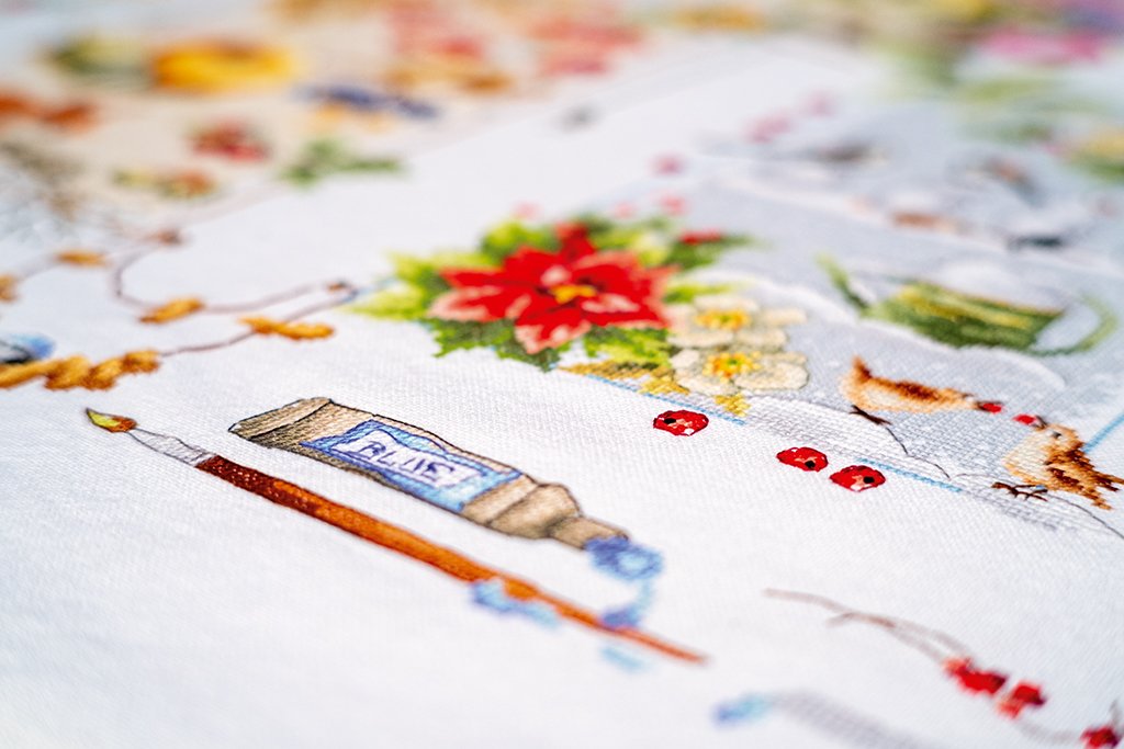 Broderipakning - Four Seasons - Marjolein Bastin 