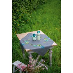 Broderi pakning - bordlber - Botaniske blade