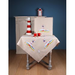 Broderi pakning - bordlber / ptegnet - Fyrtrn