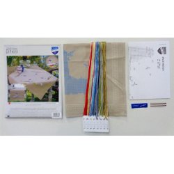 Broderi pakning - bordlber / ptegnet - Fyrtrn