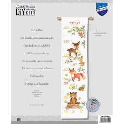 Broderipakning - hjdemler - Skovens dyr