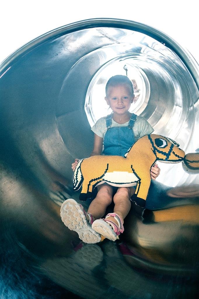 Broderipakning - pude - krammedyr Hest