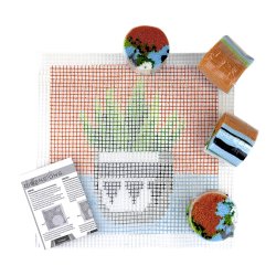 Rya - knyttet vgophng - Kaktus