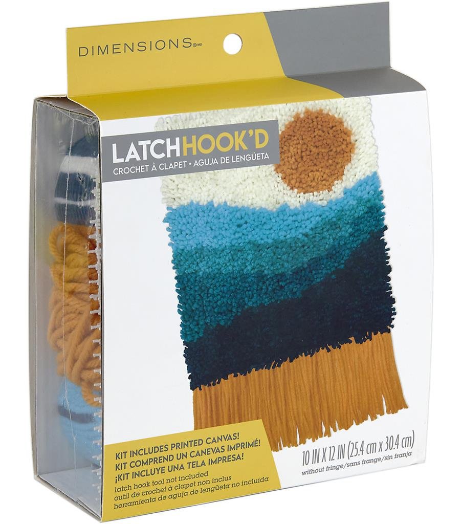 Rya - knyttet vgophng - Sol over hav