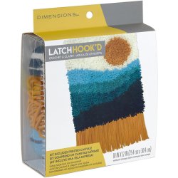 Rya - knyttet vgophng - Sol over hav