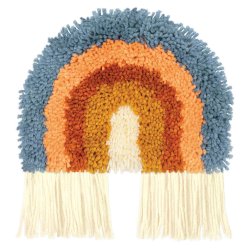 Rya - knyttet vgophng - Regnbue