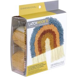 Rya - knyttet vgophng - Regnbue