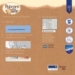 Broderipakning - hjdemler - Popcorn og venner