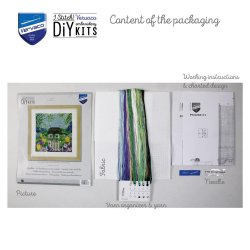 Broderipakning - De 4 rstider - Forr