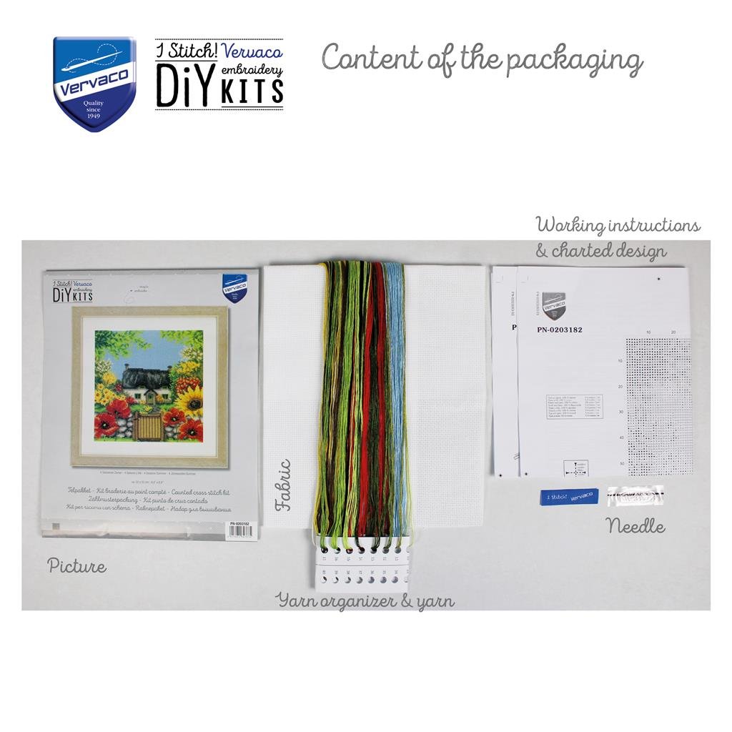 Broderipakning - De 4 rstider - Sommer