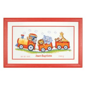 Broderipakning - Fdselsminde Jean-Baptiste