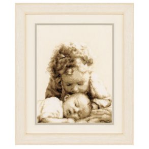 Broderipakning - Storesster og baby