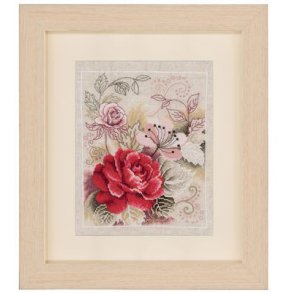 Broderipakning - Blomst I