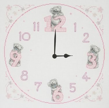 Broderi - Tatty Teddy ur