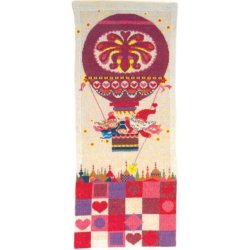 Broderipakning - Julekalender - Richard Brenderup - Ballonfart